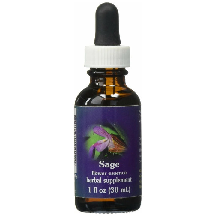 Flower Essence Services Fes Quintessentials Dropper, Sage Supplement, 1 Ounce - The Oasis of Health