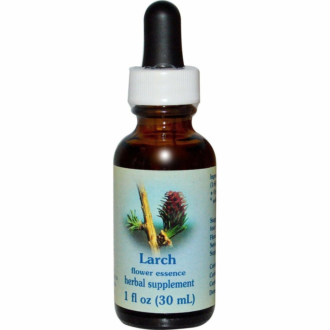 Flower Essence Services Larch Dropper Herbal Supplements, 1 Ounce - The Oasis of Health