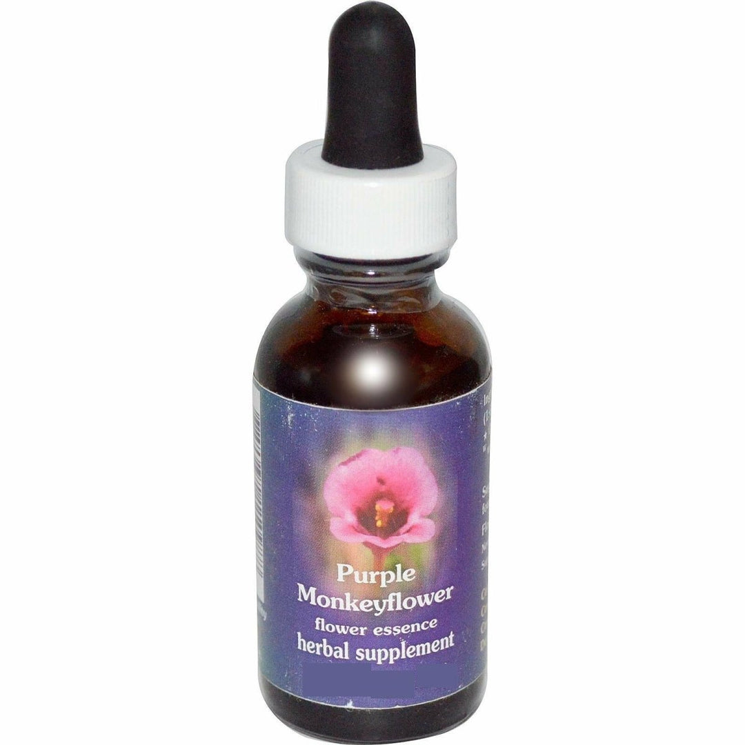 Flower Essence Services Quintessentials Supplement Dropper, Purple Monkey Flower, 0.25 Fluid Ounce - The Oasis of Health