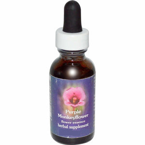 Flower Essence Services Quintessentials Supplement Dropper, Purple Monkey Flower, 0.25 Fluid Ounce - The Oasis of Health
