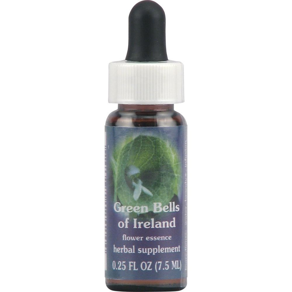 Flower Essence Services Supplement Dropper, Green Bells of Ireland, 0.25 Ounce - The Oasis of Health