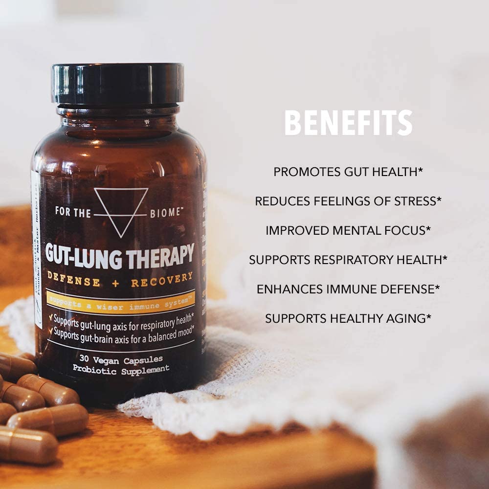 For The Biome Gut - Lung Therapy 14 Vcaps - BO0300 - The Oasis of Health