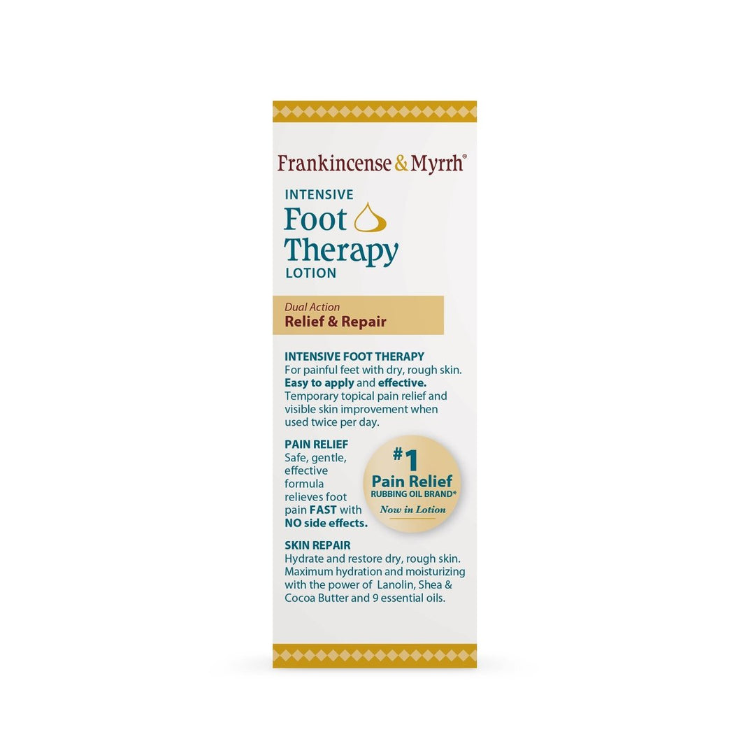 Frankincense & Myrrh Intensive Foot Therapy Lotion 3oz - FM0010 - The Oasis of Health