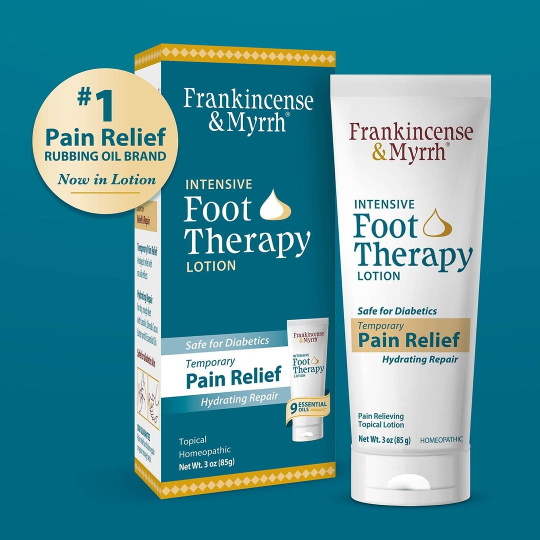 Frankincense & Myrrh Intensive Foot Therapy Lotion 3oz - FM0010 - The Oasis of Health