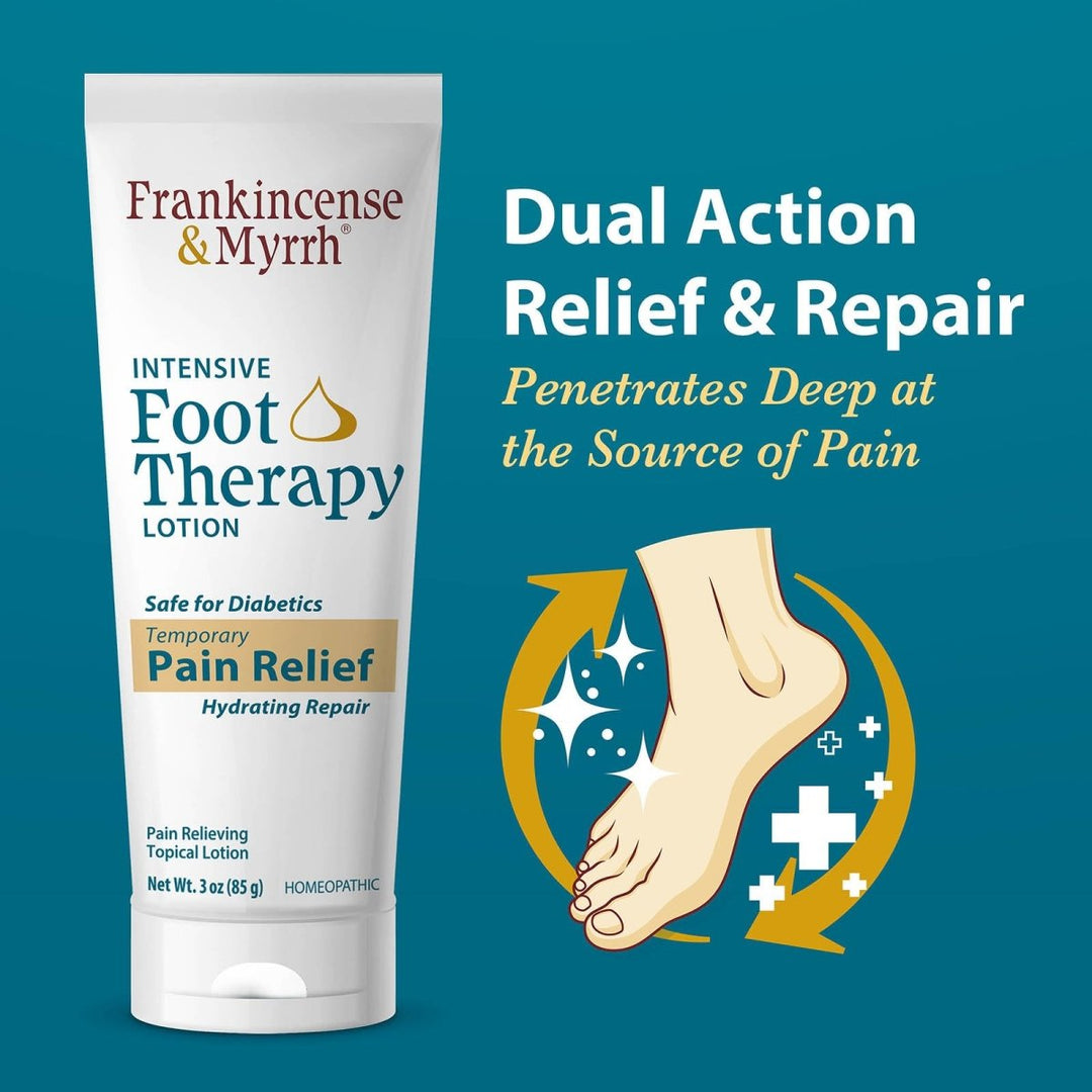 Frankincense & Myrrh Intensive Foot Therapy Lotion 3oz - FM0010 - The Oasis of Health