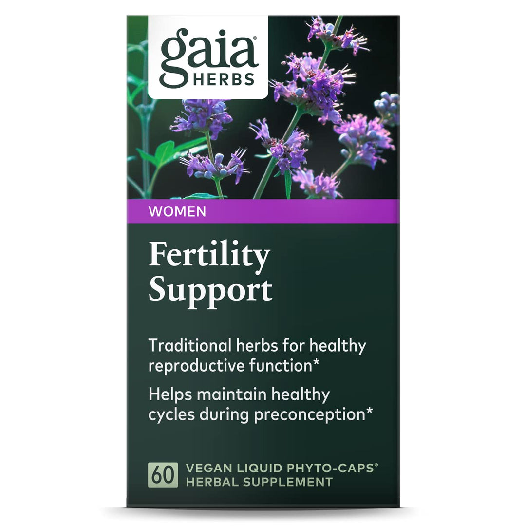 Gaia Fertility Support 60 Vcaps Vitex Reproductive Formula - The Oasis of Health
