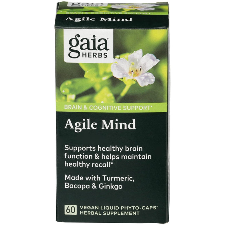 Gaia Herbs Agile Mind 60 Vcaps - The Oasis of Health