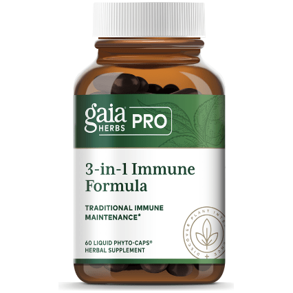 Gaia Herbs Astragalus Supreme 60 Vcaps (Pro version - 3 - in - 1 immune formula) - The Oasis of Health