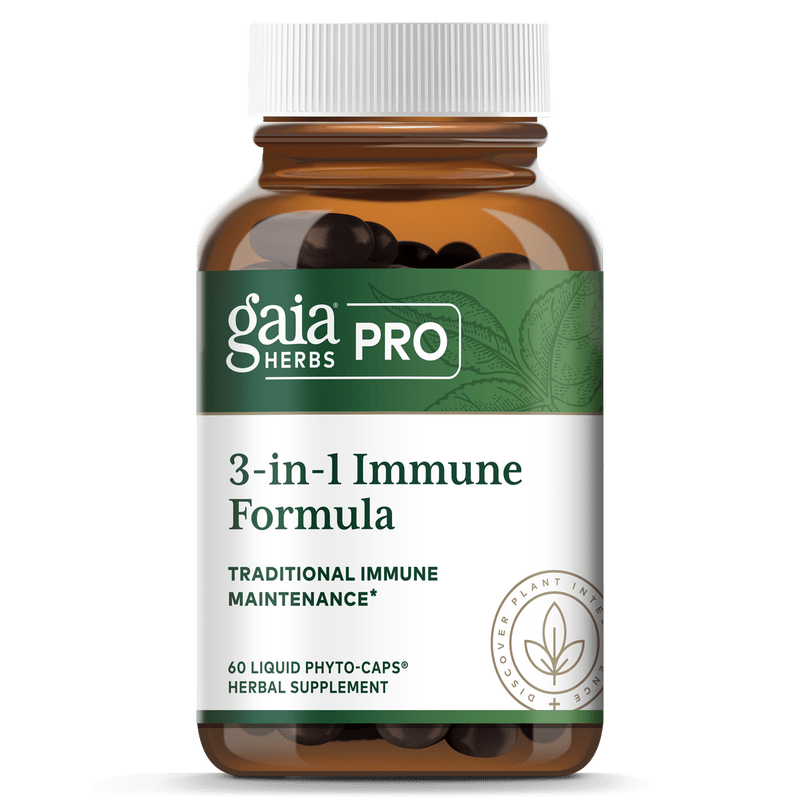 Gaia Herbs Astragalus Supreme 60 Vcaps (Pro version - 3 - in - 1 immune formula) - The Oasis of Health