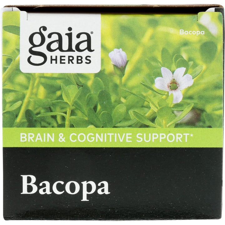 Gaia Herbs Bacopa - Brain and Cognitive Support Herbal Supplement - Made with Bacopa (Bacopa Monnieri) to Help Support a Thriving Mind - 60 Vegan Liquid Phyto - Capsules (Up to 60 - Day Supply) - The Oasis of Health