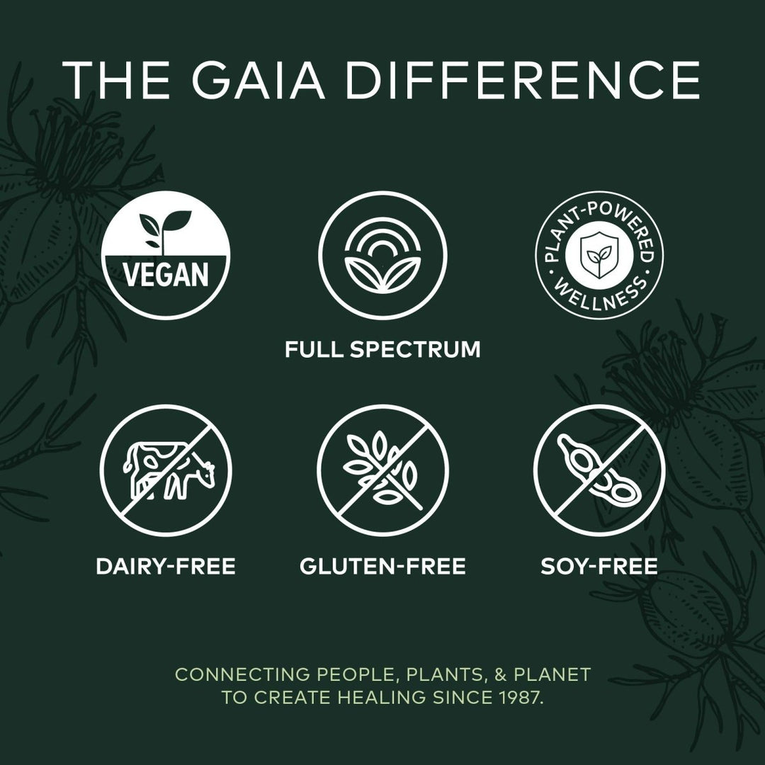 Gaia Herbs Black Seed Oil 60 Vcaps - The Oasis of Health