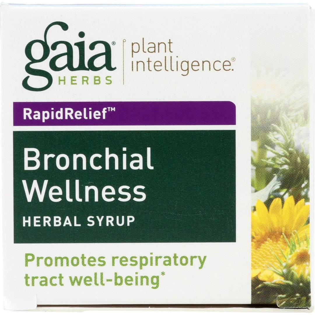 Gaia Herbs, Bronchial Wellness Cough Syrup, 5.4 Fl Oz - The Oasis of Health