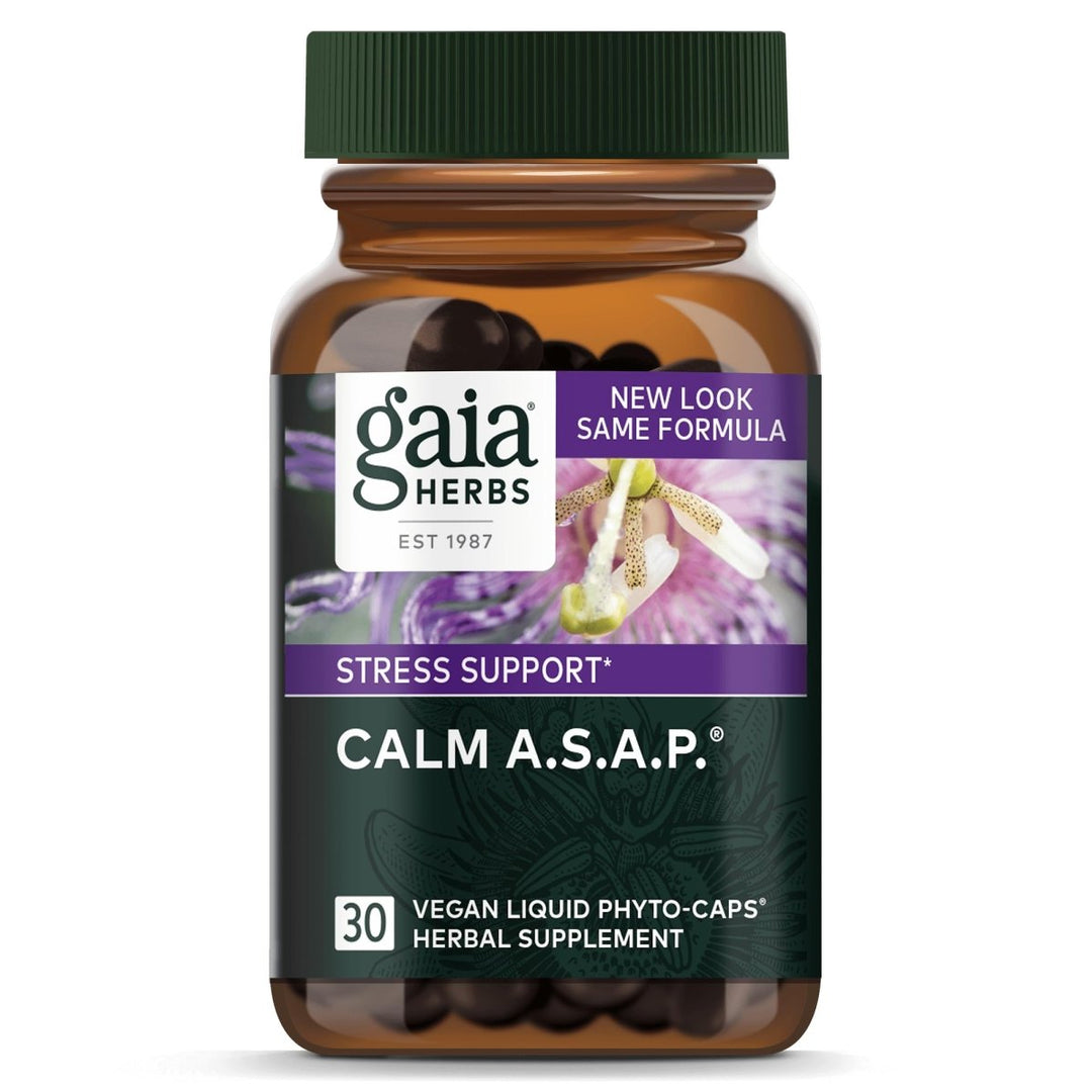 Gaia Herbs Calm A.S.A.P. 30 Vcaps - The Oasis of Health