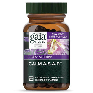 Gaia Herbs Calm A.S.A.P. 30 Vcaps - The Oasis of Health