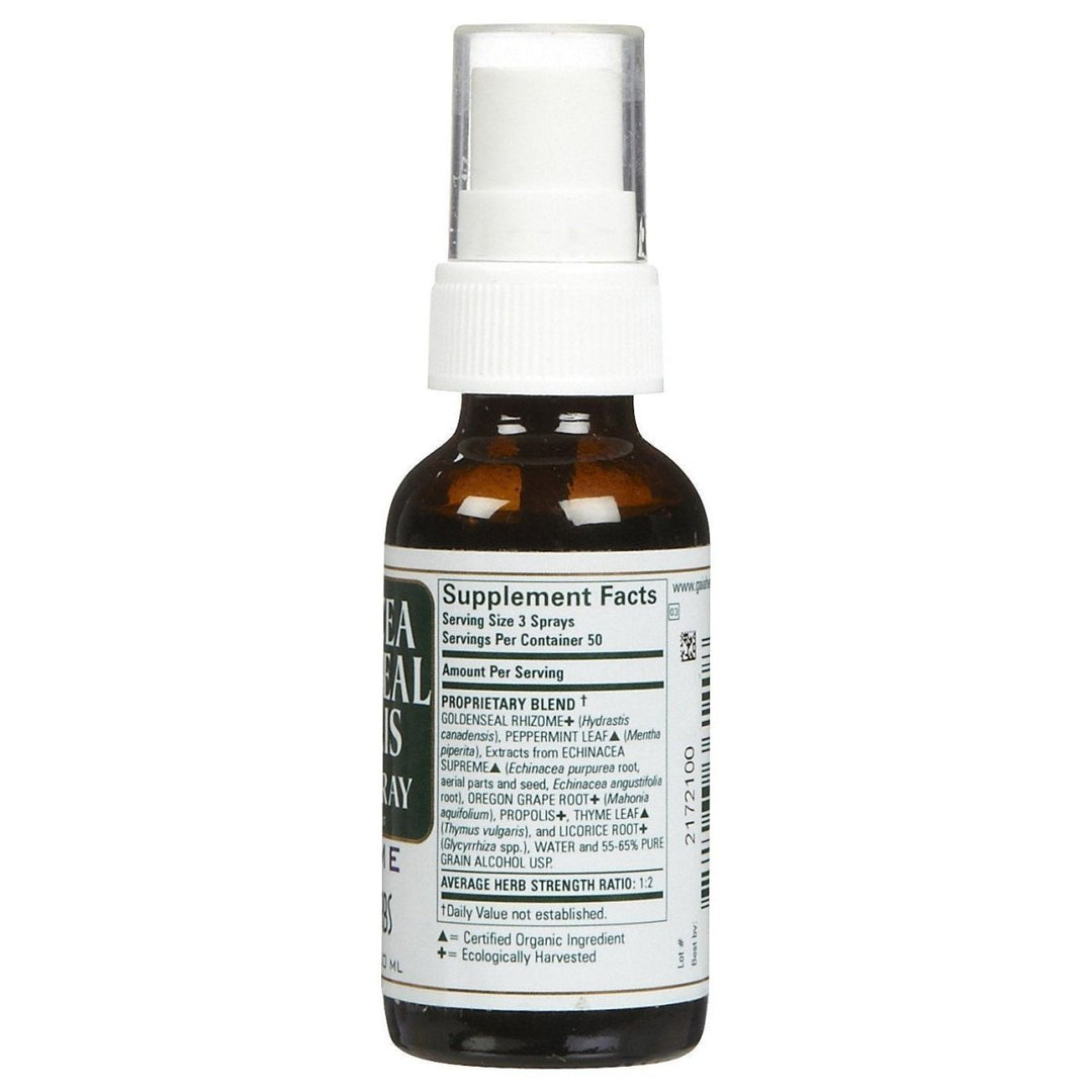 Gaia Herbs Echinacea Goldenseal Propolis Throat Spray - 1 oz - The Oasis of Health