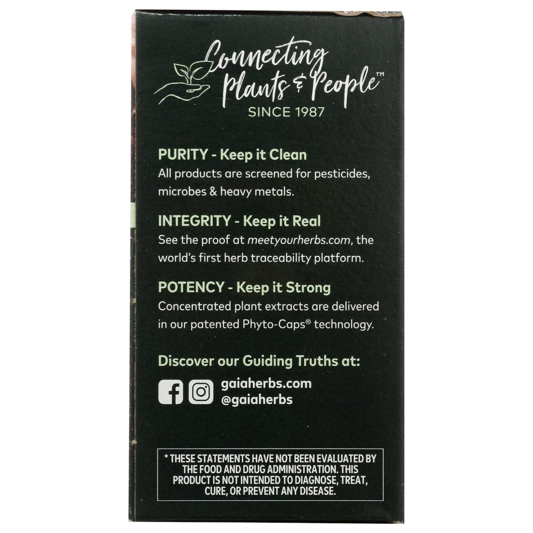 Gaia Herbs Ginkgo Leaf - Traditionally Used to Support Healthy Circulation and Brain Function - Organic, Herbal Supplement - 60 Vegan Liquid Phyto - Capsules (20 - Day Supply) - The Oasis of Health