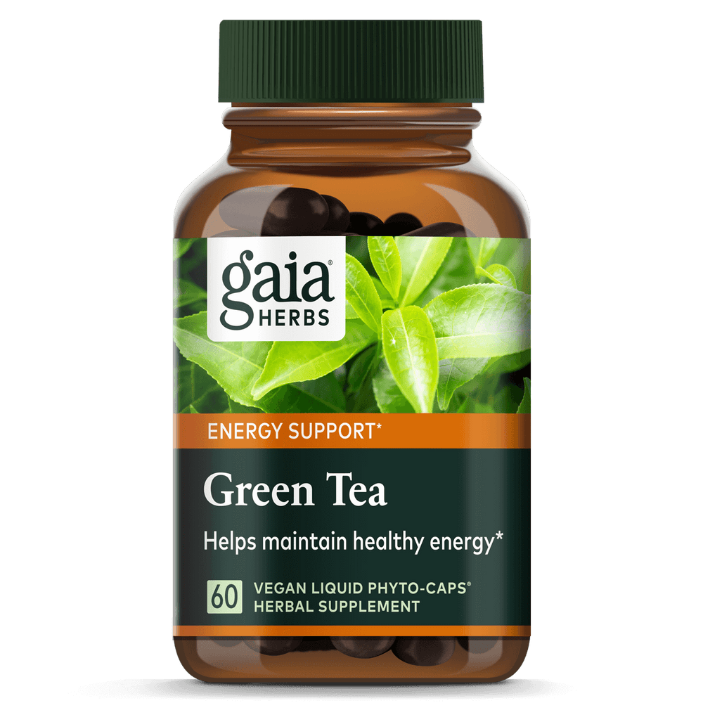 Gaia Herbs Green Tea 60 Vcaps - The Oasis of Health