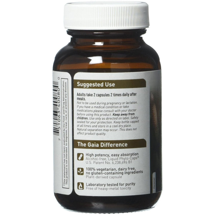 Gaia Herbs Hair Skin and Nail Support - 60 Vegetarian Liquid Phyto - Caps - The Oasis of Health