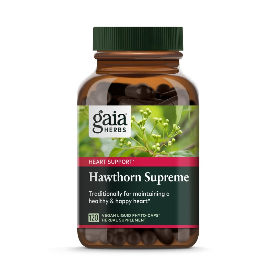 Gaia Herbs Hawthorn Supreme 120 Vegan Liquid Phyto - Capsules (60 - Day Supply) - The Oasis of Health