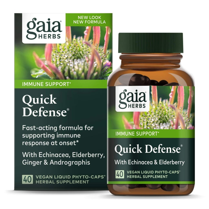 Gaia Herbs Immune Activator - 40 Vegan Liquid Phyto - Capsules (4 - Day Supply) - The Oasis of Health