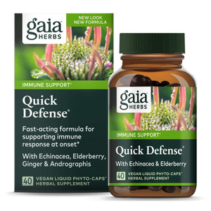 Gaia Herbs Immune Activator - 40 Vegan Liquid Phyto - Capsules (4 - Day Supply) - The Oasis of Health