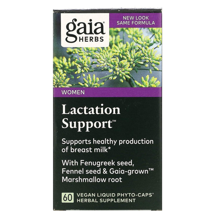 Gaia Herbs, Lactation Support Phyto, 60 Veggie Capsules - The Oasis of Health