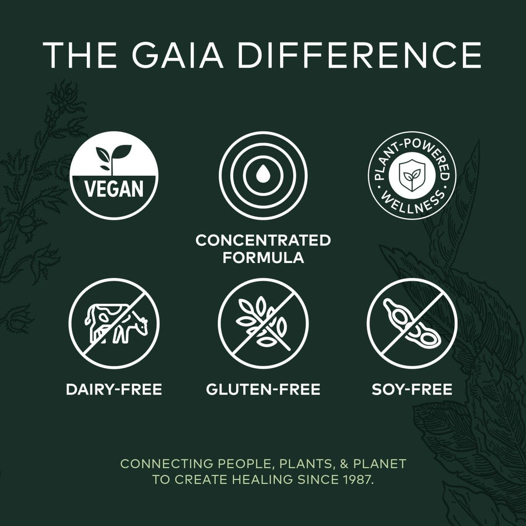 Gaia Herbs Mighty Lungs - 60 Vegan Liquid Phyto - Capsules (30 - Day Supply) - The Oasis of Health