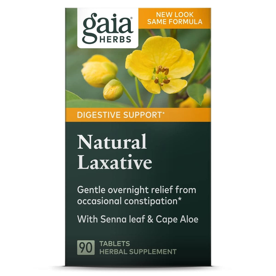 Gaia Herbs Natural Laxative 90 ct, Tablets - The Oasis of Health