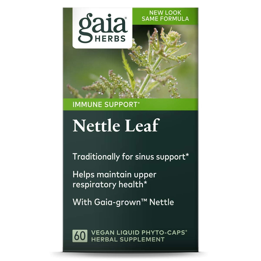 Gaia Herbs Nettle Leaf Liquid Caps, 60 CT - The Oasis of Health