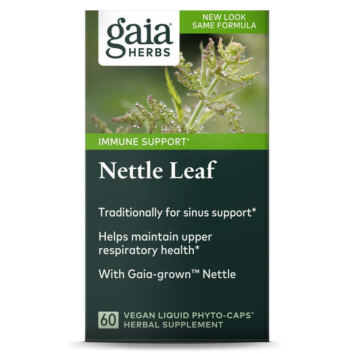 Gaia Herbs Nettle Leaf Liquid Caps, 60 CT - The Oasis of Health