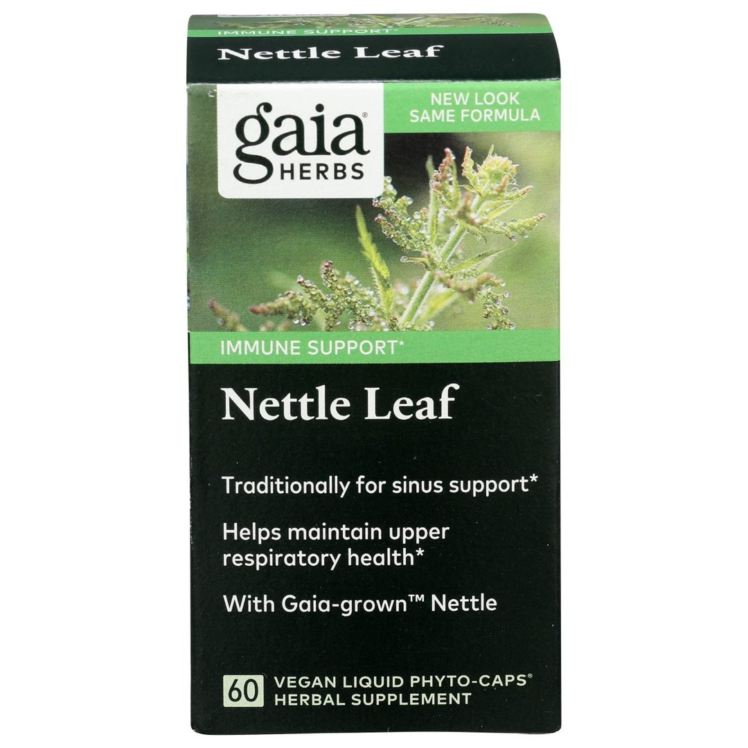 Gaia Herbs Nettle Leaf Liquid Caps, 60 CT - The Oasis of Health