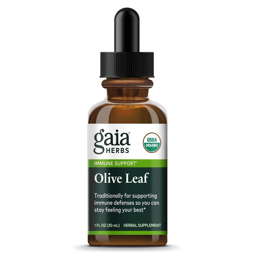 Gaia Herbs Olive Leaf 1 Fl Oz, Liquid Extract - The Oasis of Health