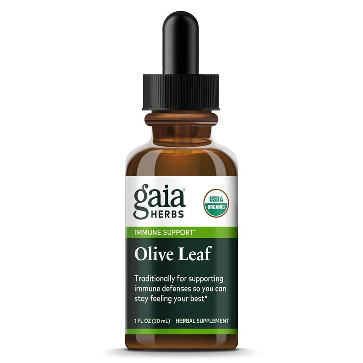 Gaia Herbs Olive Leaf 1 Fl Oz, Liquid Extract - The Oasis of Health