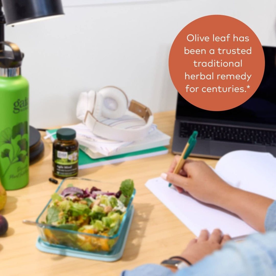 Gaia Herbs Olive Leaf - Traditional Immune Health Support - Immune System Supplement with Olive Leaf Extract and Oleuropein - 120 Vegan Liquid Phyto - Caps - The Oasis of Health