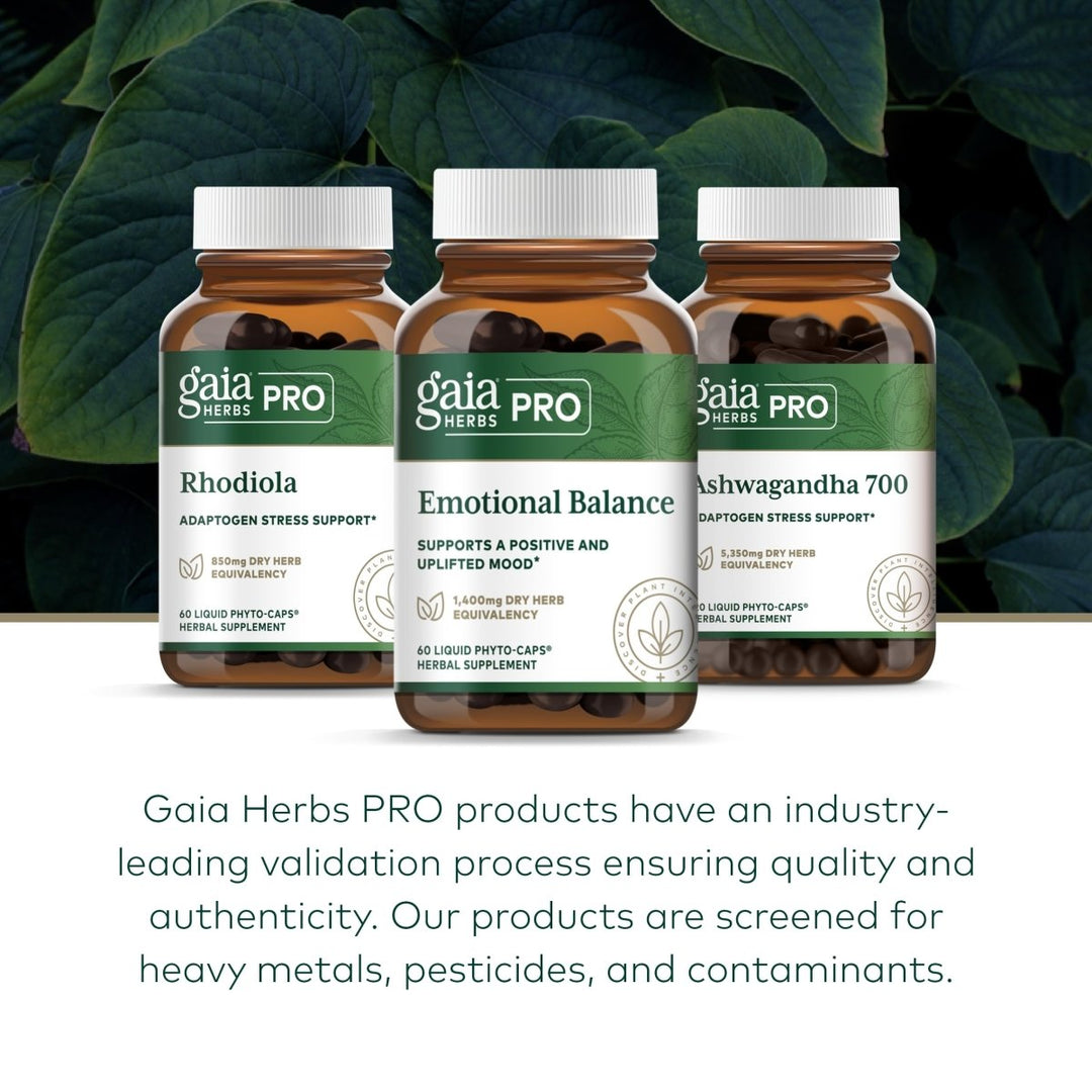 Gaia Herbs Pro Emotional Balance - 60 Caps - The Oasis of Health