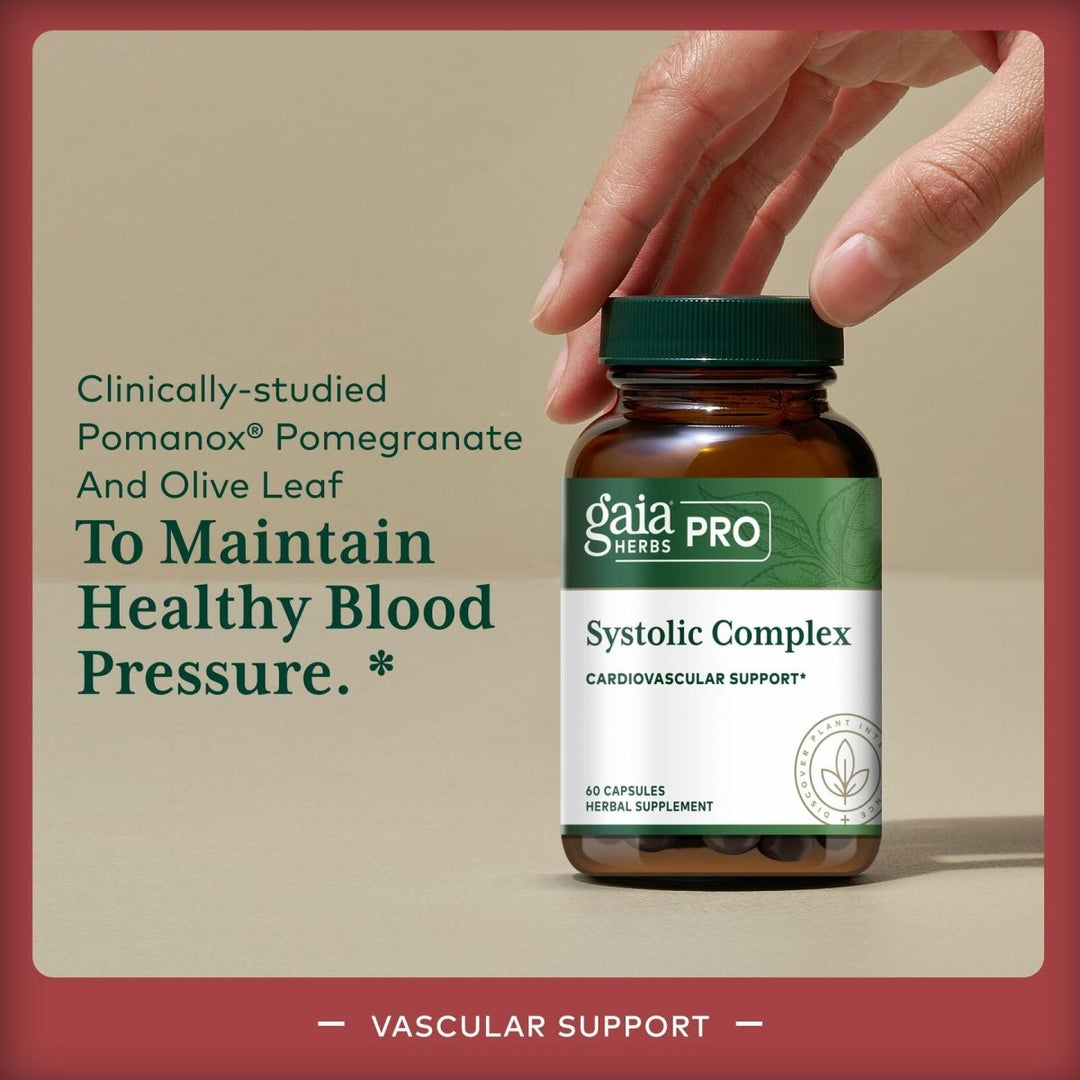 Gaia Herbs Pro Systolic Complex - 60 Caps - The Oasis of Health