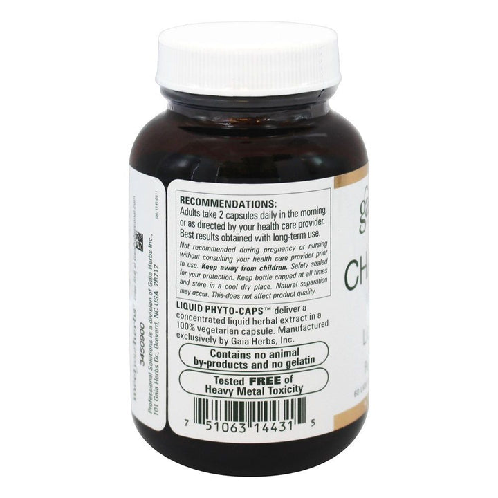 Gaia Herbs Pro, Vitex, Progesterone Support, 60 Liquid Phyto - Caps, Professional Solutions - The Oasis of Health