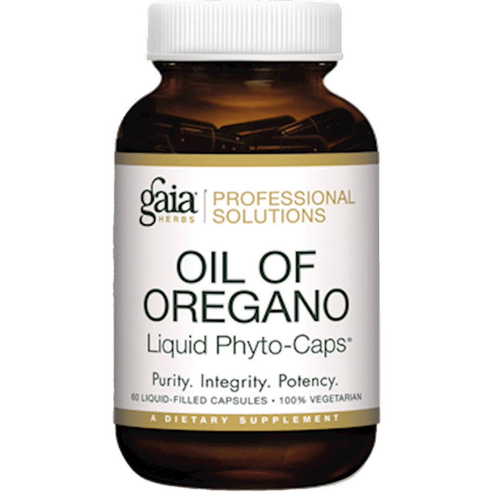 Gaia Herbs Professional - Oil of Oregano 460 mg. - 60 Liquid - Filled Capsules - The Oasis of Health
