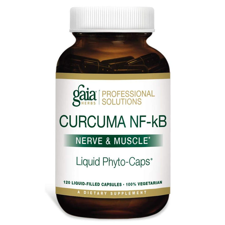 Gaia Herbs (Professional Solutions) Curcuma NF - kB: Nerve and Muscle 120 caps - The Oasis of Health