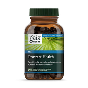 Gaia Herbs Prostate Health - Supports Prostate Health and Function for Men - 120 Vegan Liquid Phyto - Capsules - The Oasis of Health