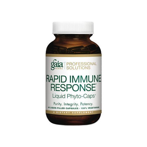 Gaia Herbs Rapid Immune Response (Rx - A Defense) 40 Liquid Phyto - Caps (AKA Quick Defense [not - pro version]) - The Oasis of Health