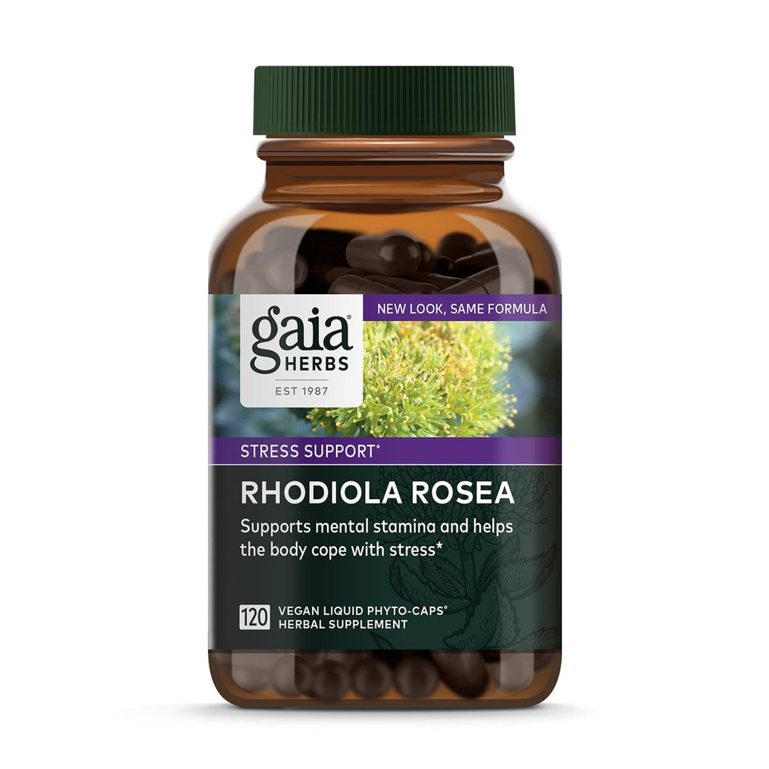 Gaia Herbs Rhodiola Rosea - 120 Vegan Liquid Phyto - Capsules (60 - Day Supply) - The Oasis of Health