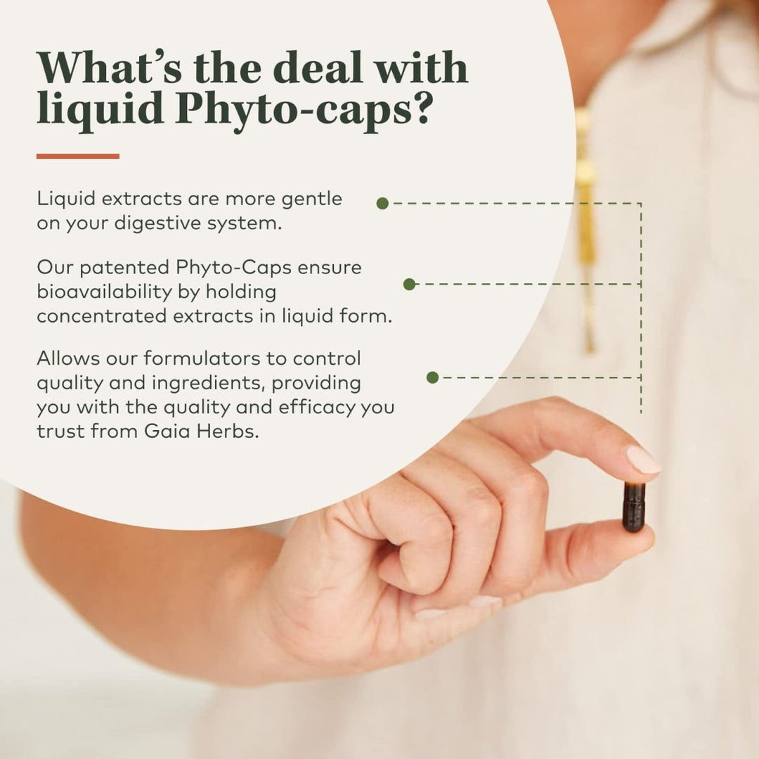 Gaia Herbs Thyroid Support 60 Vegan Liquid Phyto - Caps - The Oasis of Health