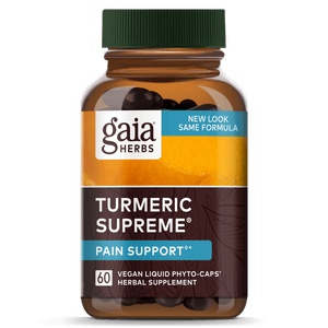 Gaia Herbs Turmeric Supreme Ache (Formerly Pain Support) 120 Vcaps - The Oasis of Health