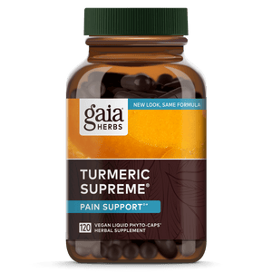 Gaia Herbs Turmeric Supreme Ache (Formerly Pain Support) 120 Vcaps - The Oasis of Health