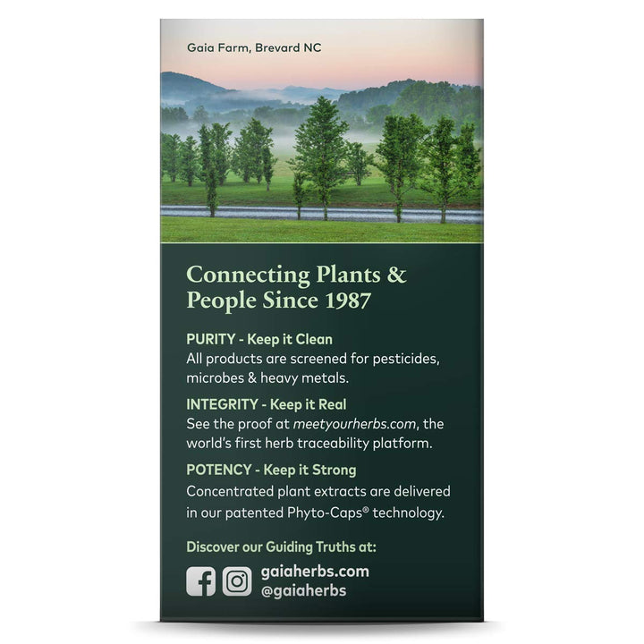 Gaia Herbs Vitex Berry, Chasteberry, Hormone Balance for Women, Vegan Liquid Capsules, 60 Count ( Pack Of 2 ) - The Oasis of Health