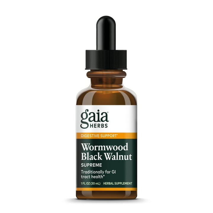 Gaia Herbs Wormwood Black Walnut Supreme 1oz - 2 Pack - The Oasis of Health