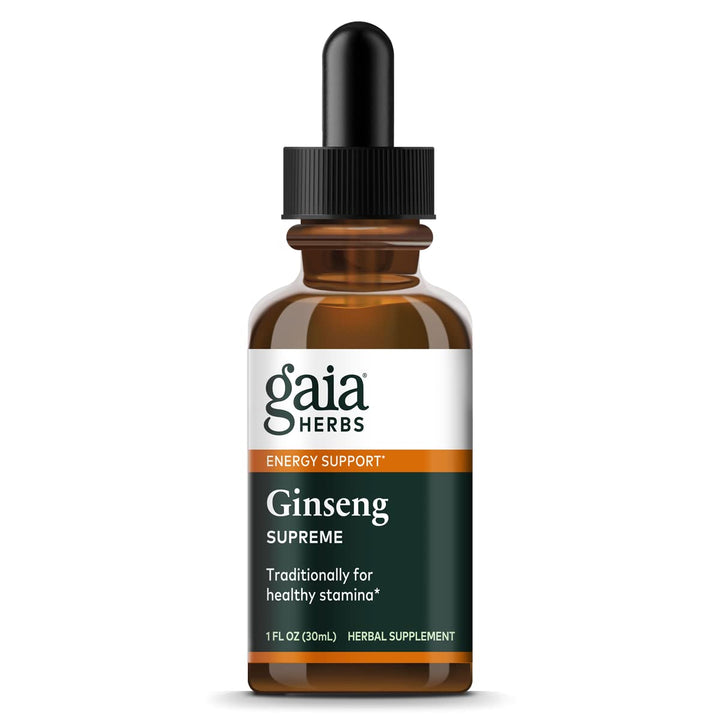Gaia Hrebs Ginseng Supreme Supplements, 1 - Ounce - The Oasis of Health