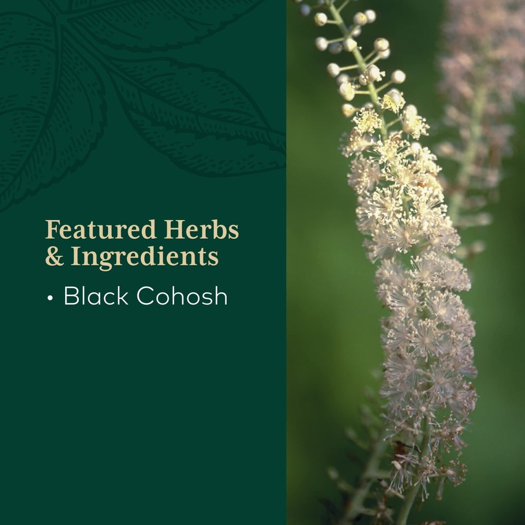 Gaia PRO Black Cohosh - Herbal Supplements for Menopause Support - Supports Hormone Balance for Women - with Organic Black Cohosh - 60 Vegan Liquid Phyto - Capsules (60 Servings) - The Oasis of Health
