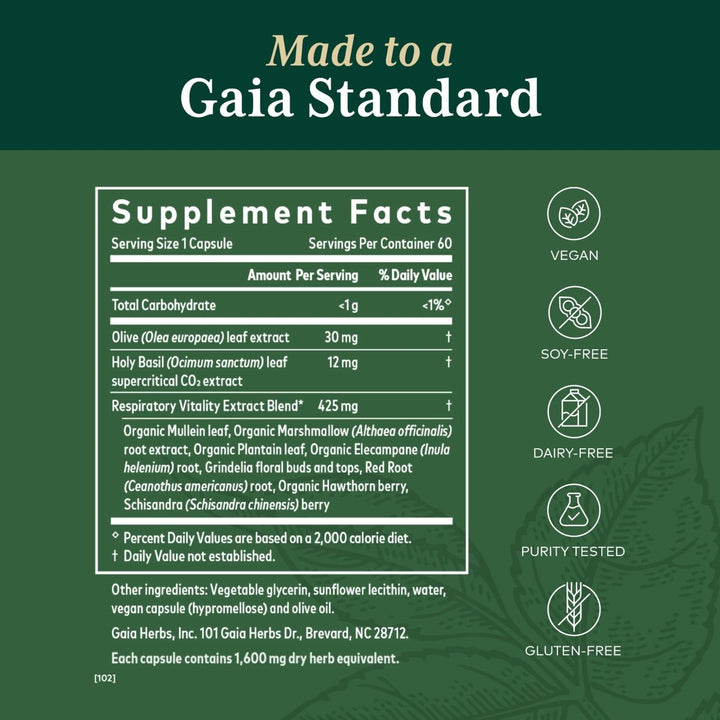 Gaia PRO Daily Lung Formula - The Oasis of Health